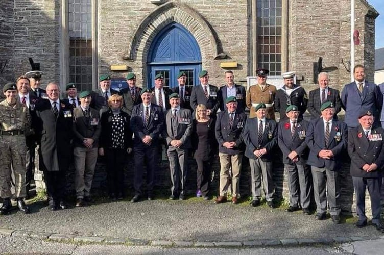 Horrabridge on Remembrance Day