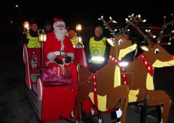 Yelverton Rotary Club’s Christmas collections