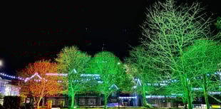 Sponsors ensure town is lit up for Christmas