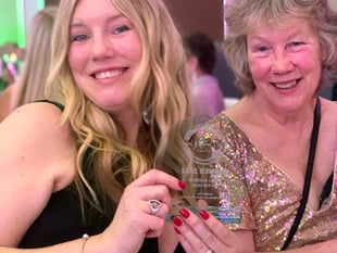 Sam shines with business success