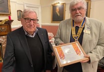 New honorary rotary member