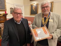 New honorary rotary member