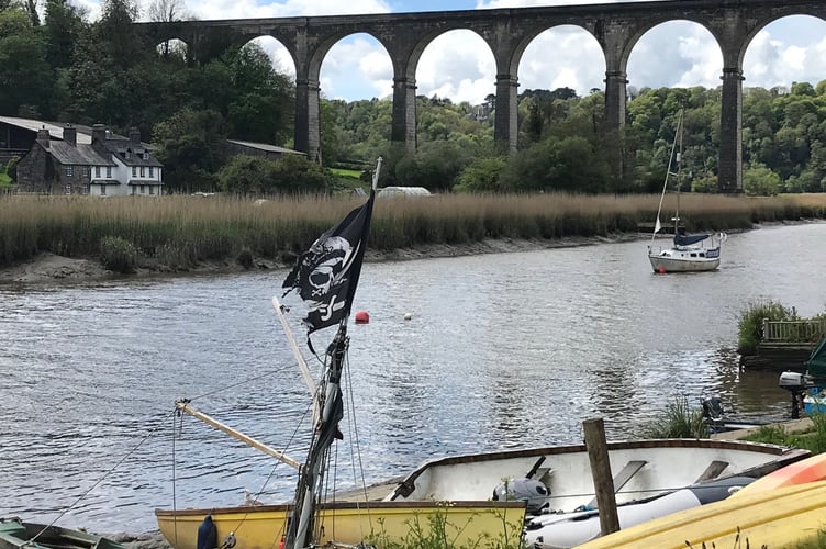river Tamar at Calstock