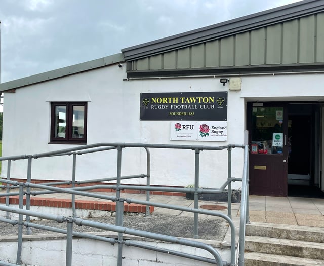North Tawton RFC were certainly in the game - luck not on their side
