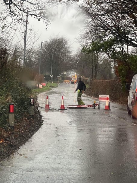 Road closure Tavistock to Lamerton