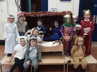 A Baaarmy Bethlehem nativity