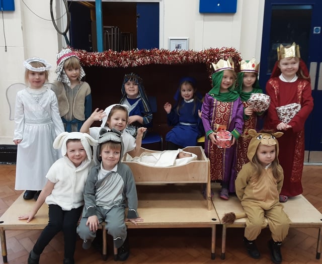 A Baaarmy Bethlehem nativity