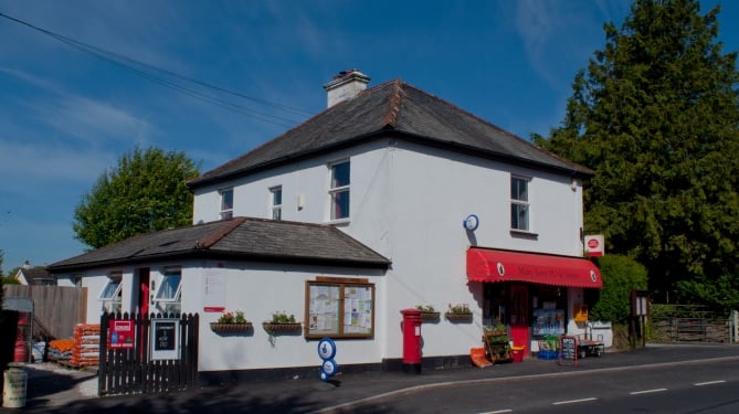 The post office in Mary Tavy on the A386