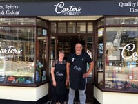 Comedian Paul Merton calls in to Tavistock shop