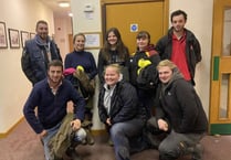Young farmers’ tree sweep for local goats