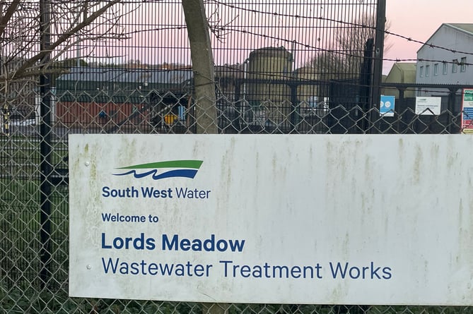 SWW Lords Meadow Wastewater Treatment Works
