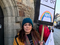 Demo in solidarity with NHS workers