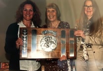 Cyclists presented with medals at luncheon