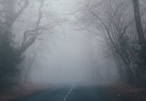 Freezing fog Yellow Warning for drivers this morning