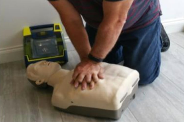 First aid training.