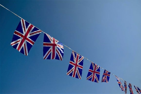 Union Jack bunting