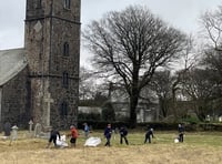Volunteers helping keep churchyard open