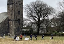 Volunteers helping keep churchyard open