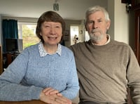 Volunteer food bank bank couple retire