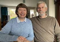 Volunteer food bank bank couple retire