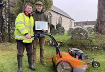 Churchyard worker thanked by community