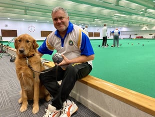 The future is gold for bowls player