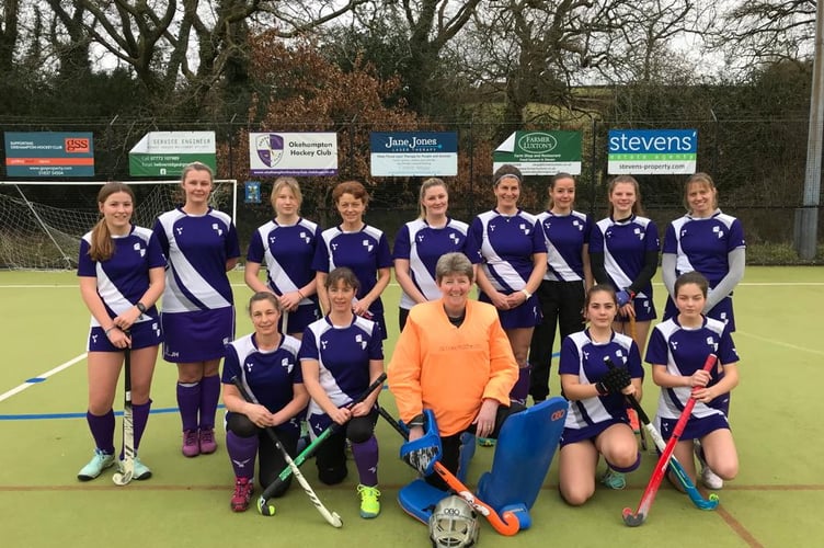 Okehampton Ladies seconds team