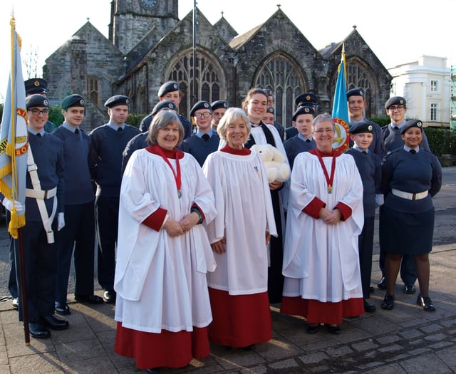 Choristers ‘sing the praises’ for cadets at birthday service