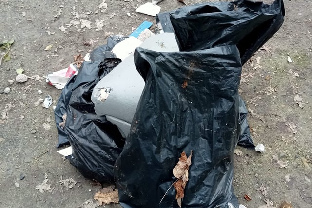 Weir Quay fly tipping