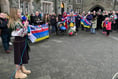Ukrainian war marked by West Devon vigil