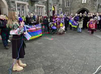Refugees mark invasion date