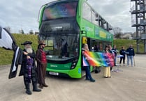 Cornwall Pride Bus Tour stops off in Callington