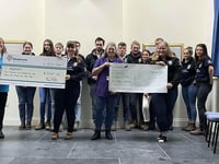 Young farmers’ huge charity efforts