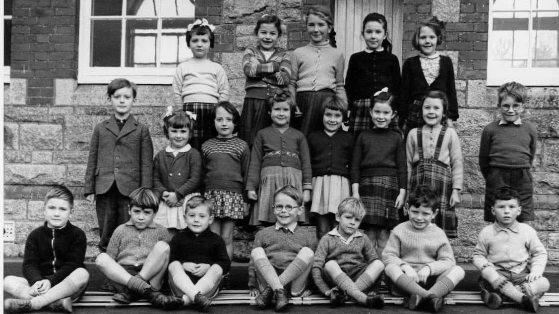 THOSE WERE THE DAYS Calstock School infants in 1963 tavistocktoday