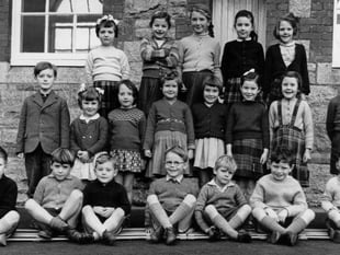 THOSE WERE THE DAYS: Calstock School infants in 1963
