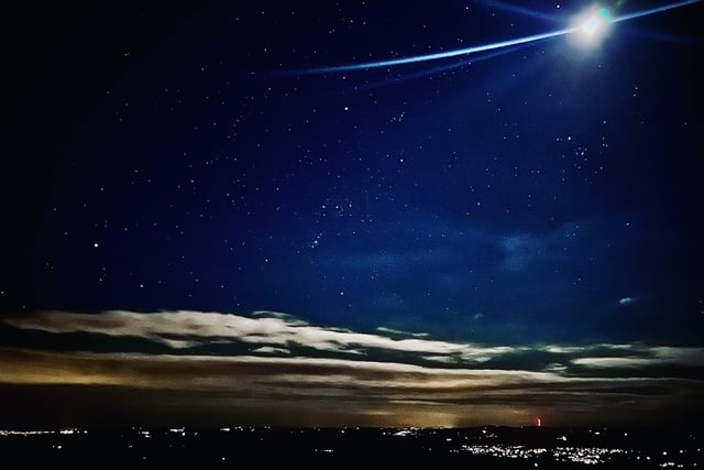 Magical skies over Dartmoor  in search for Northern Lights