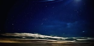 Magical skies over Dartmoor  in search for Northern Lights