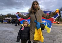 Tavistock Ukrainian refugees relive trauma of  Russian invasion