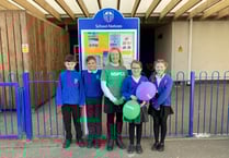 Ex-teacher’s skydive for children’s helpline