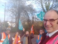 West Devon teachers defend strikes