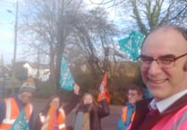 Teachers strike in West Devon