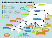 Okehampton among six more police station ‘front desks’  to open over the next year