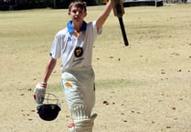 Schoolboy cricketer returns from tour