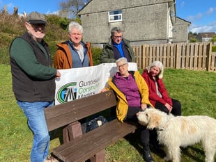 New bench installed at Woodland Way in memory of the 