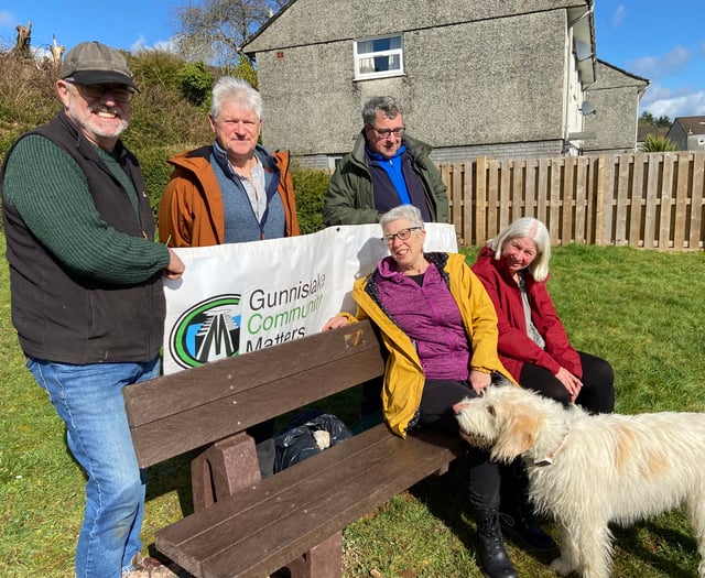 New bench installed at Woodland Way in memory of the 