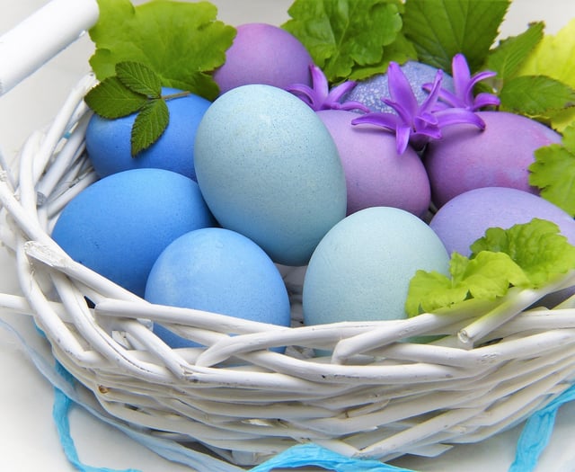 Car boot sale and egg hunt