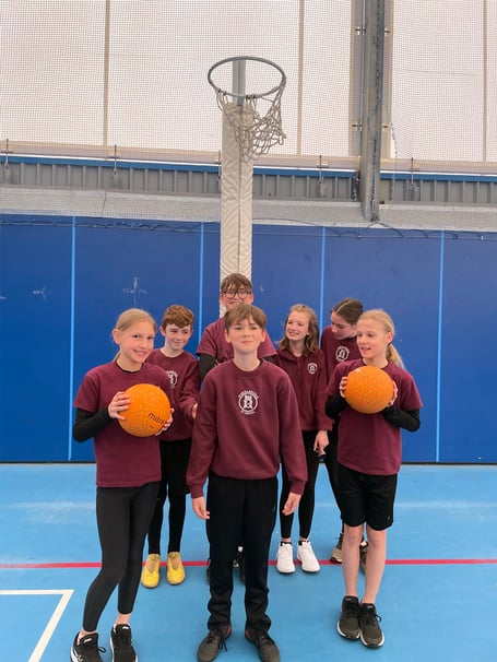 Horrabridge school netball team final success