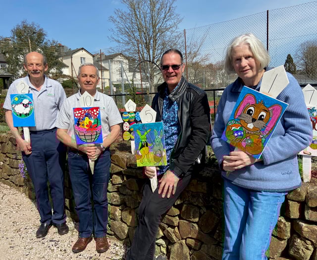 Tavistock Sensory Garden Easter Trail opens today