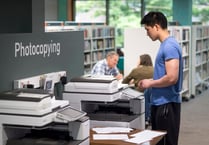 New library wi-fi printing service in West Devon
