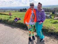 Zumba friends stage big party for air ambulance